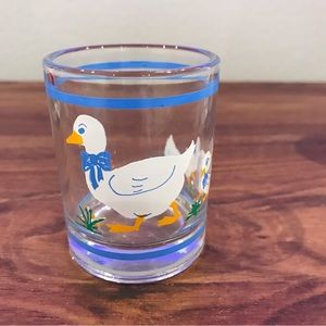 Vintage glass votive